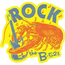 C & D Visionary The B-52s Rock Lobster Sticker EVERYTHING ELSE