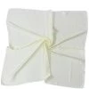 Girly Accessories Satin Square Scarf - Ivory
