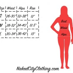 Chocolate USA Black & White Pattern Stretch Knit Knee-Length Shorts APPAREL