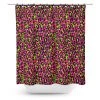 Pink Leopard Shower Curtain By Sourpuss