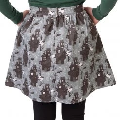 Blue Platypus Haunted House Skirt