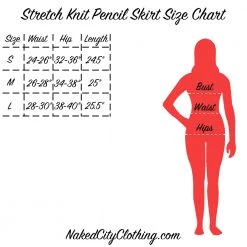 Chocolate USA Black & White Dot Stretch Knit Pencil Skirt - Size S APPAREL 9 Chocolate USA Black & White Dot Stretch Knit Pencil Skirt - Size S APPAREL