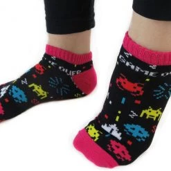 Hollywood Mirror ACCESSORIES Space Game Ankle Socks