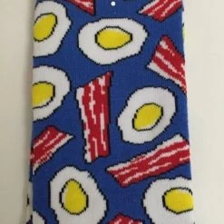 Hollywood Mirror Eggs & Bacon Ankle Socks