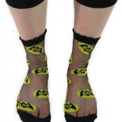 Hollywood Mirror Bat Sheer Socks ACCESSORIES