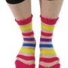 Hollywood Mirror Bright Stripe Sheer Socks ACCESSORIES