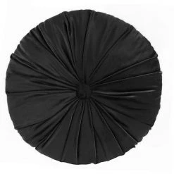 Sourpuss Clothing Tufted Velvet Pillow - Black EVERYTHING ELSE