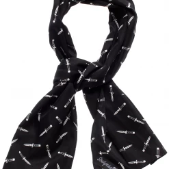 Sourpuss Bad Girl Scarf In Switchblade Print