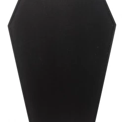 Sourpuss Clothing EVERYTHING ELSE Coffin Shelf - Black & White Striped