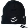 Sourpuss Clothing ACCESSORIES Luna Bats Knit Hat