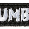 Sourpuss Clothing SCUMBAG Name Patch