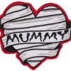 Sourpuss Clothing Mummy Heart Patch EVERYTHING ELSE