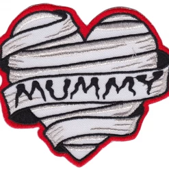 Sourpuss Clothing Mummy Heart Patch EVERYTHING ELSE