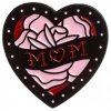 Sourpuss Clothing EVERYTHING ELSE "MOM" Heart Enamel Pin