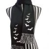 Sourpuss Clothing ACCESSORIES Luna Bats Knit Scarf