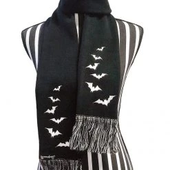 Sourpuss Clothing ACCESSORIES Luna Bats Knit Scarf