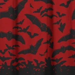 COMING SOON Spooksville Bats Shower Curtain By Sourpuss