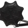 Sourpuss Clothing Spiderweb Sparkle Purse By Sourpuss ACCESSORIES
