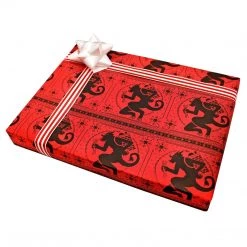 Sourpuss Clothing Faire Isle Krampus Gift Wrap Sheet By Sourpuss 5 Sourpuss Clothing Faire Isle Krampus Gift Wrap Sheet By Sourpuss