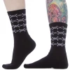 Sourpuss Clothing ACCESSORIES Barbed Wire Crew Socks