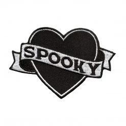 Sourpuss Clothing Spooky Heart Patch
