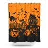 Haunted House Shower Curtain By Sourpuss EVERYTHING ELSE