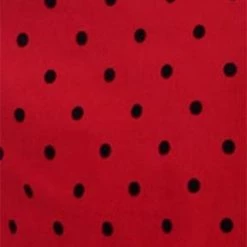 Steady Clothing APPAREL Polka Dot Diva Dress In Red & Black