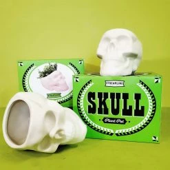 Streamline Skull Planter