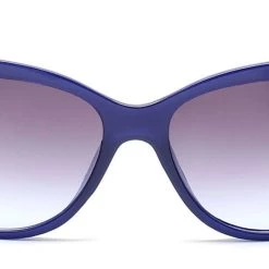 Cramilo Eyewear Blue Striped Arm Sunglasses ACCESSORIES