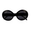 POP Fashionwear NEW ARRIVALS Large Round Sunglasses In Black
