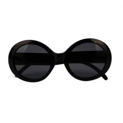 POP Fashionwear NEW ARRIVALS Large Round Sunglasses In Black