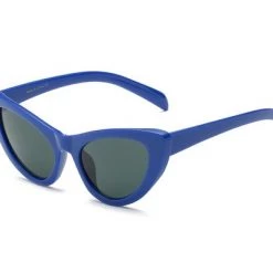 Cramilo High Bridge Cat Eye Sunglasses In Blue ACCESSORIES