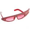 Naked City Clothing Rhinestone "Hollywood" Sunglasses - Rose ACCESSORIES