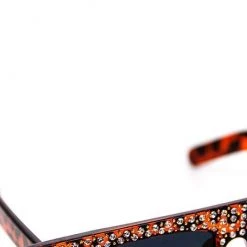 Naked City Clothing Rhinestone "Hollywood" Sunglasses - Tortoiseshell ACCESSORIES