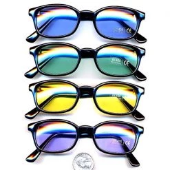 Flashback And Freedom KD Style Colored Lens Sunglasses