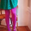 HOSIERY Opaque Tights By Tabbisocks - Fuchsia