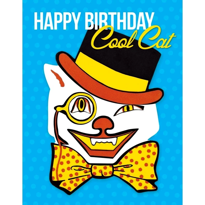 The Found Cool Cat Birthday Card EVERYTHING ELSE 3 The Found Cool Cat Birthday Card EVERYTHING ELSE