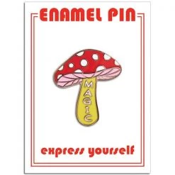 The Found Magic Mushroom Enamel Pin