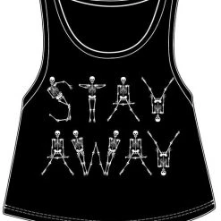 Too Fast Clothing APPAREL Stay Away Cropped Tank
