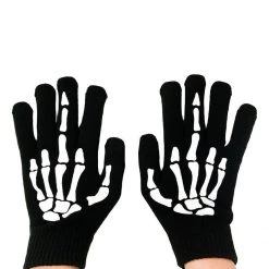 Too Fast Clothing Up Yours Skeleton Hand Gloves