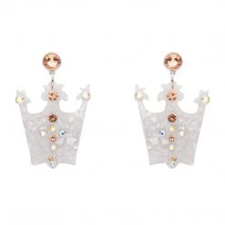 Erstwilder Wizard Of Oz Collection "The Good Witch's Crown" Drop Earrings