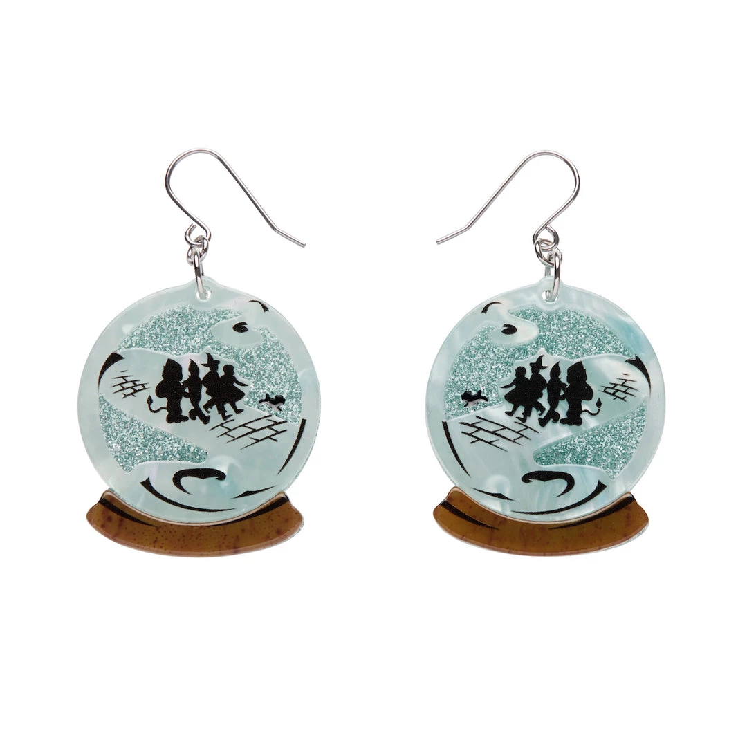 Erstwilder ACCESSORIES Wizard Of Oz Collection "Crystal Ball" Dangle Earrings 3 Erstwilder ACCESSORIES Wizard Of Oz Collection "Crystal Ball" Dangle Earrings
