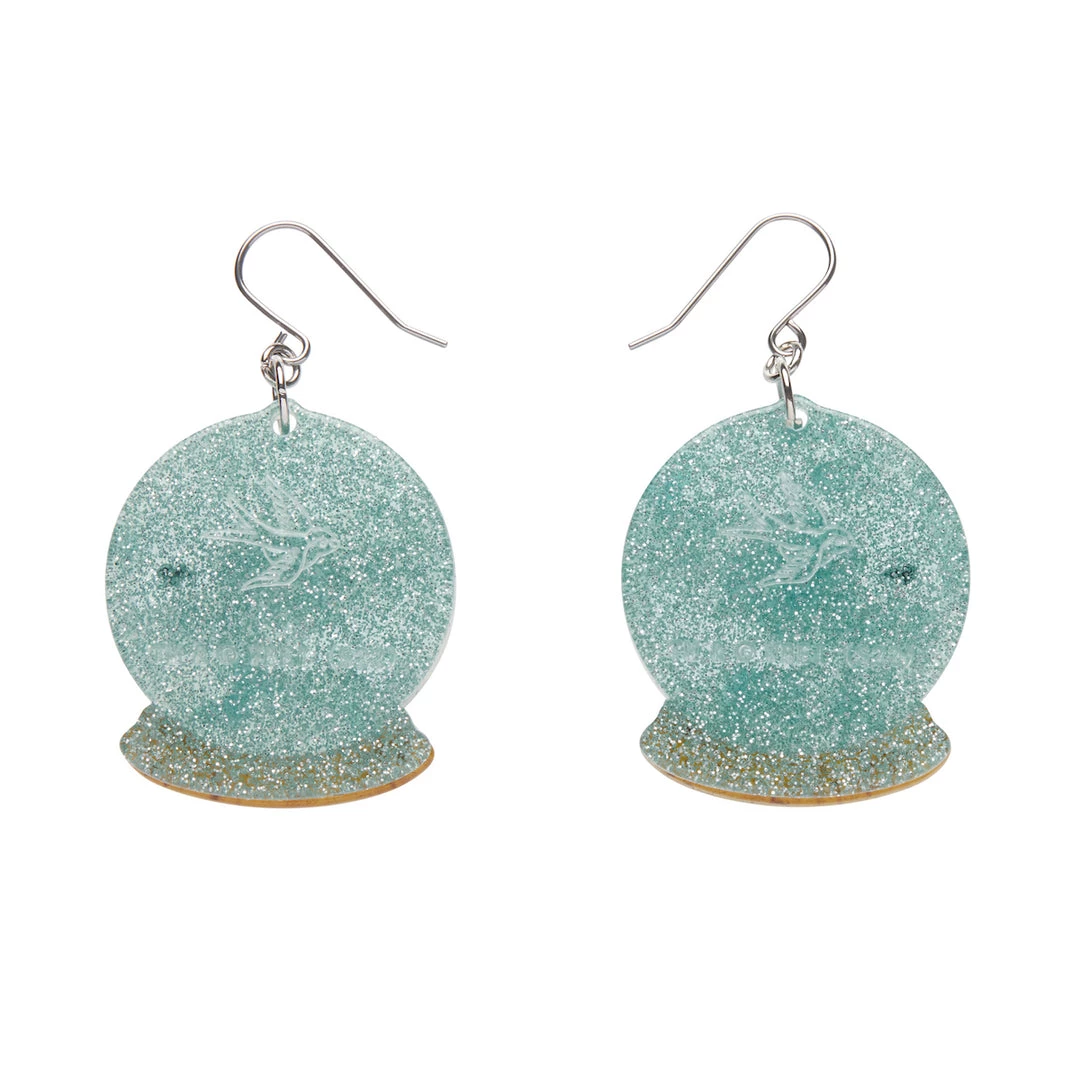 Erstwilder ACCESSORIES Wizard Of Oz Collection "Crystal Ball" Dangle Earrings 4 Erstwilder ACCESSORIES Wizard Of Oz Collection "Crystal Ball" Dangle Earrings