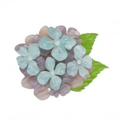 Erstwilder Fan Favourites Heartfelt Hydrangea Brooch