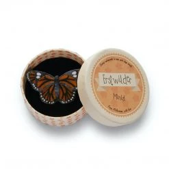 Erstwilder Mini Insects & Flowers Collection Prince Of Orange Brooch