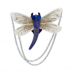 Erstwilder Fan Favourites As The Dragon Flies Brooch ACCESSORIES