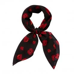 ACCESSORIES Remembrance Poppy Chiffon Scarf By Erstwilder