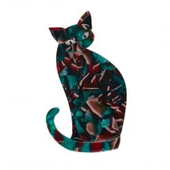 Erstwilder Fan Favourites Thomas Taffy Cat Brooch ACCESSORIES