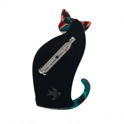 Erstwilder Fan Favourites Thomas Taffy Cat Brooch ACCESSORIES