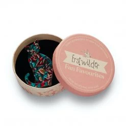 Erstwilder Fan Favourites Thomas Taffy Cat Brooch ACCESSORIES